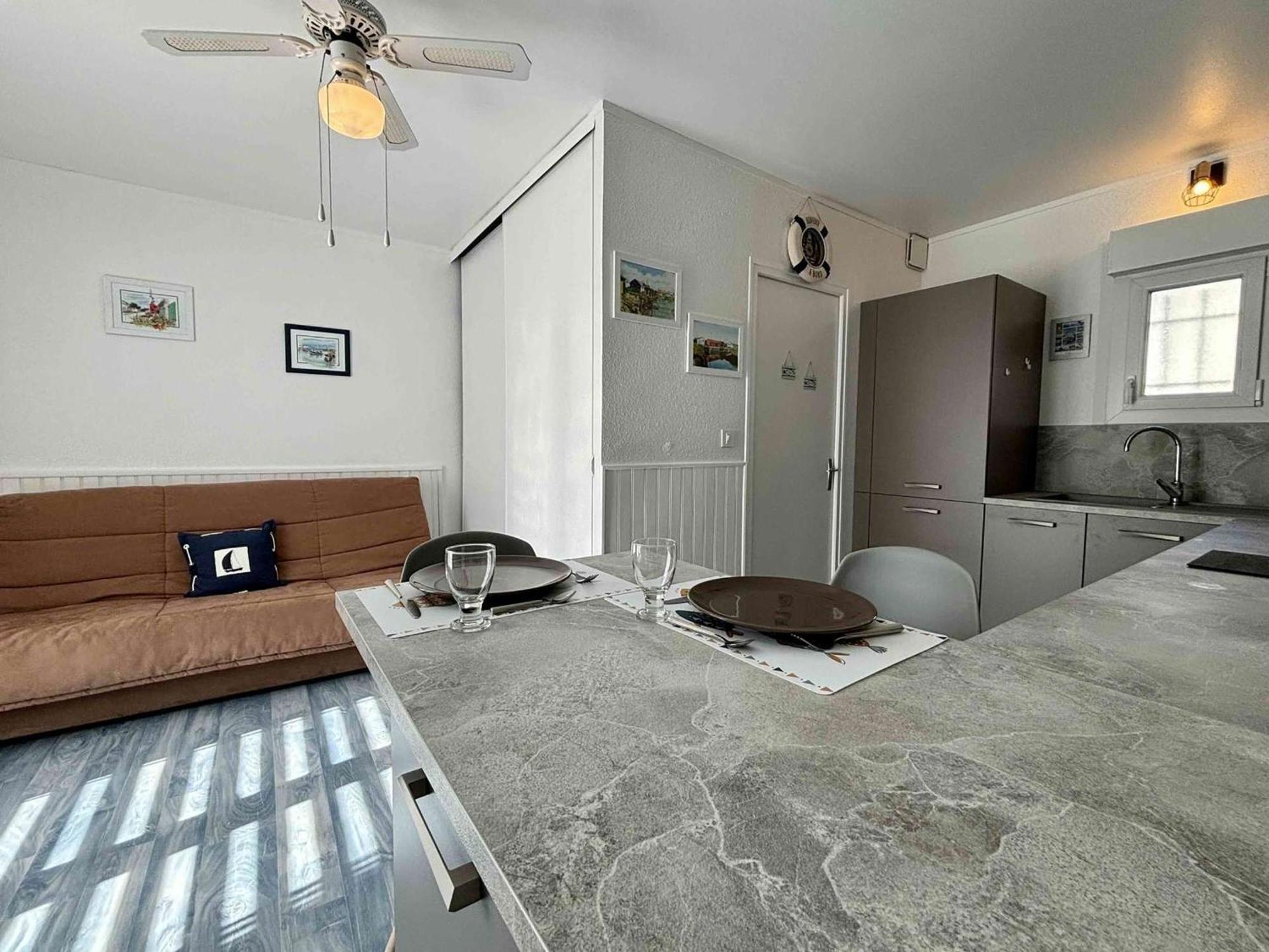 Studio Charmant A La Cotiniere Proche Plages Et Commerces, Terrasse Privee, Parking Inclus - Fr-1-246A-291 Saint-Pierre-d'Oleron Exterior foto
